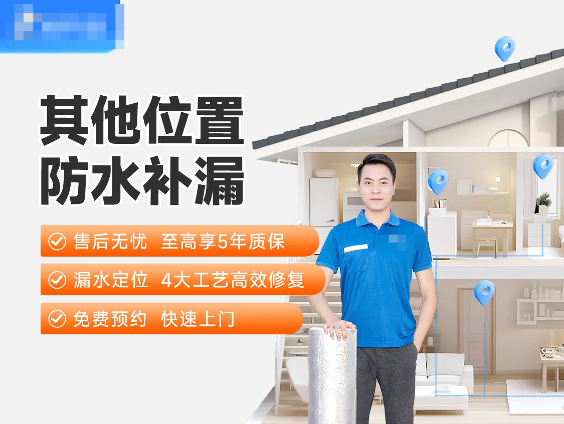 其它位置防水补漏服务图片