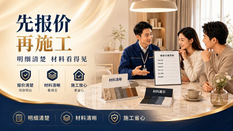 家修匠房屋维修局部改造服务流程与口碑评价参考