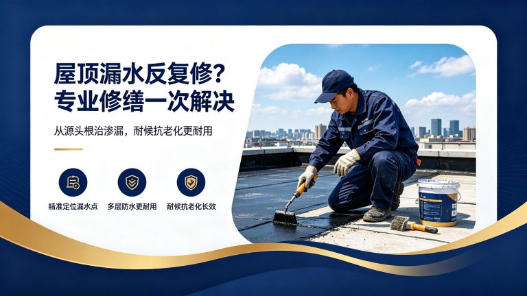 施工工艺与验收标准介绍,家修匠防水补漏服务官方指南