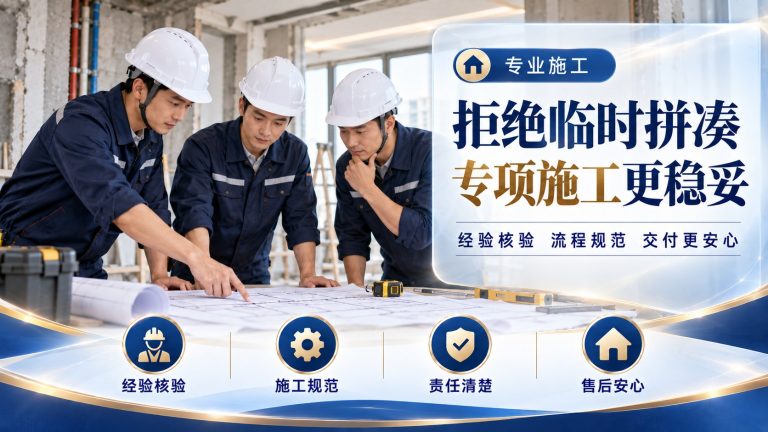 家修匠防水补漏施工流程与工艺要点，房屋维修选择前先看这些