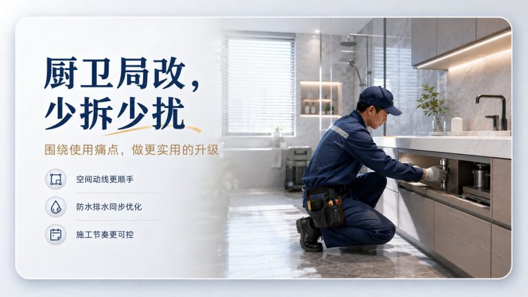 厨房防水施工有哪些讲究，家修匠讲解施工和质保要点