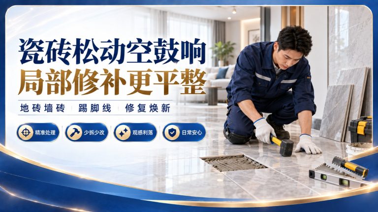 老房翻新前先看房屋状况与施工范围，家修匠房屋维修服务要点参考