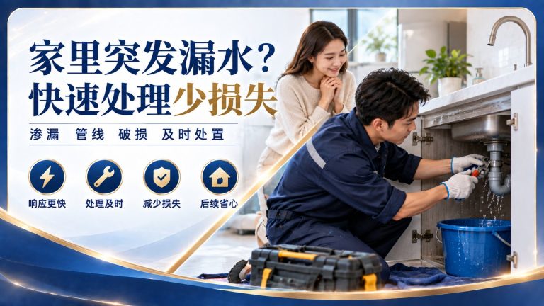 “半小时上门” 服务说明 家修匠维修响应范围与规则